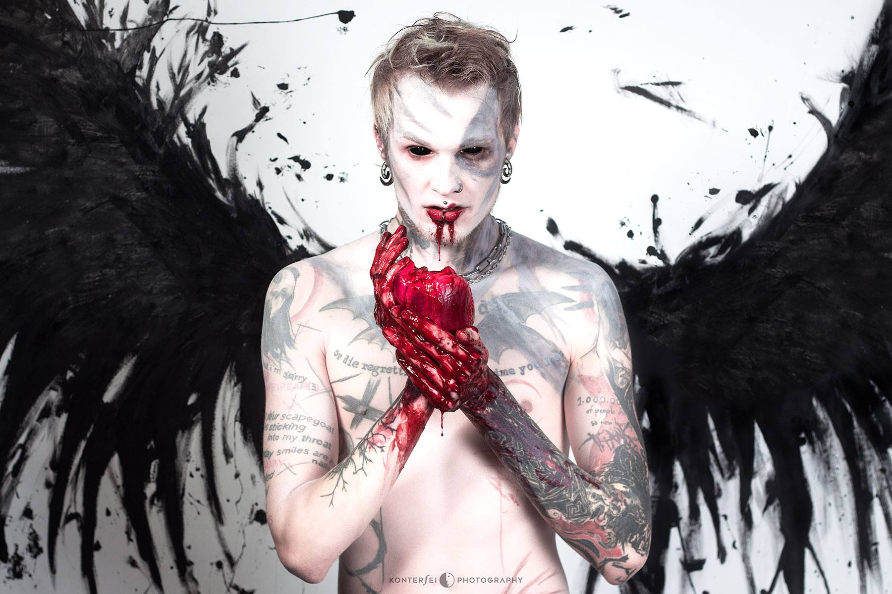 My Crimson Heart | Dark Art | Photography